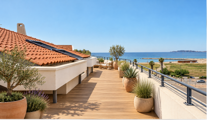 Sale Marseille 8 Penthouse 4&nbsp;Rooms 202&nbsp;m²